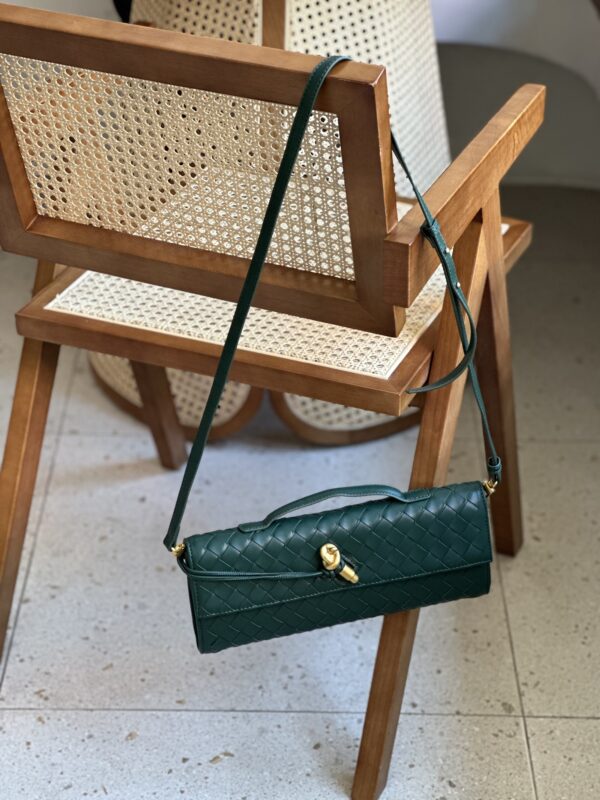 Green Knotted Long Bag - Image 2