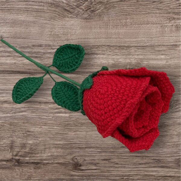 Large Red Rose - Image 2