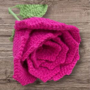 Large Hot Pink Rose