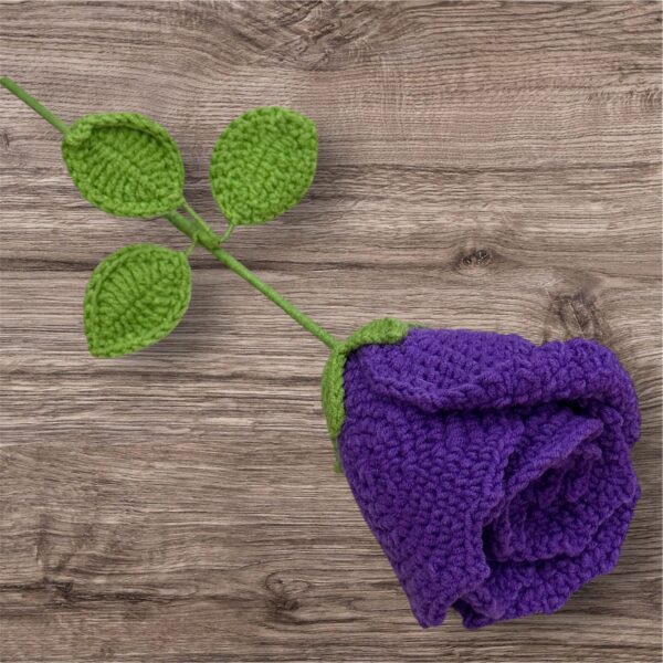 Large Purple Rose - Image 2