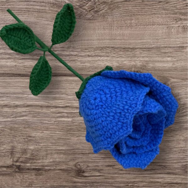 Large blue Rose - Image 2